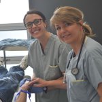 Oral surgery employee, dental office, Dr. Consky